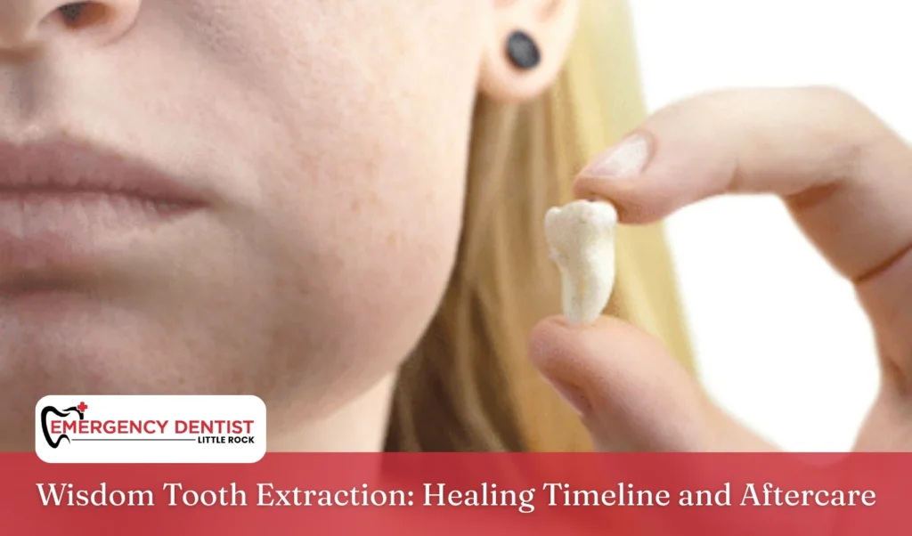 Wisdom Tooth Extraction Healing Timeline and Aftercare